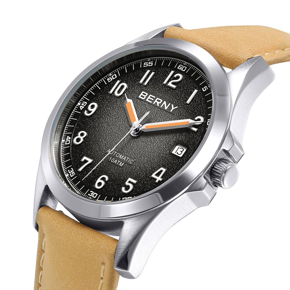 Frosted Automatic Watch Men Luminous Mechanical Wristwatch -JW00681-Veeddydropshipping