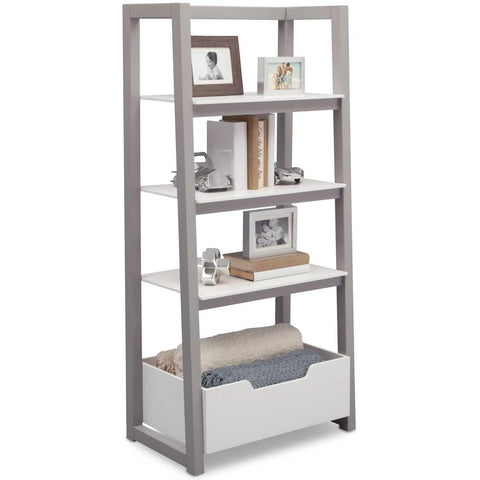 Gateway Ladder Shelf Grey/White-HA01707-Veeddydropshipping