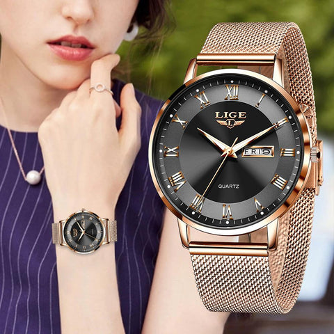 Watch Bracelet Quartz Clock Movement Simple Waterproof -JW00883-Veeddydropshipping