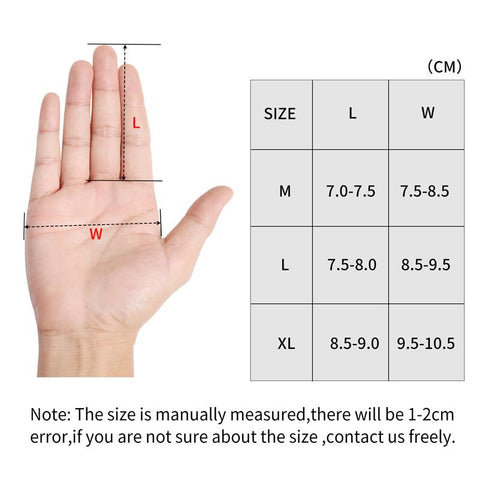 Breathable Cycling Gloves GEL Liquid Silicone Palm Non-slip Sports Full Finger Bicycle -OS01183-Veeddydropshipping