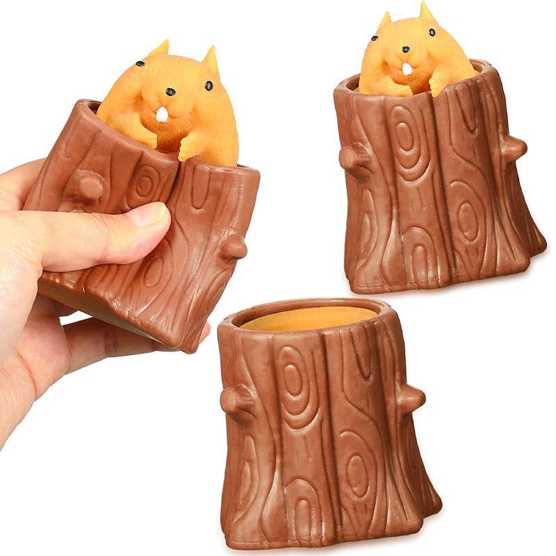 Squeeze Squirrel Toys Decompression Evil Squirrel Cup-TB01524-Veeddydropshipping
