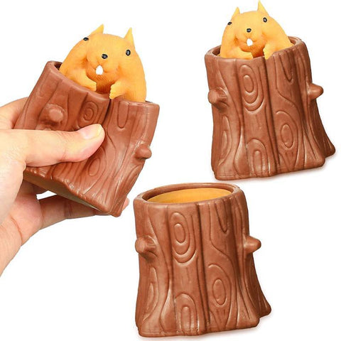 Squeeze Squirrel Toys Decompression Evil Squirrel Cup-TB01524-Veeddydropshipping