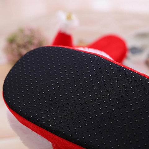 Lovely Girls Shoes Men Slip On Xmas Red Shoes Winter-BS01181-Veeddydropshipping