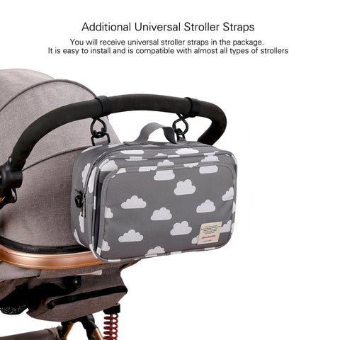 New Style Waterproof Diaper Bag Large Capacity Mommy Travel Bag-TB00224-Veeddydropshipping