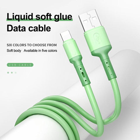 USB Cable for iPhone 14 13 12 11 Pro Max Xs X Cable 3A Fast Charging Cable-PA00439-Veeddydropshipping