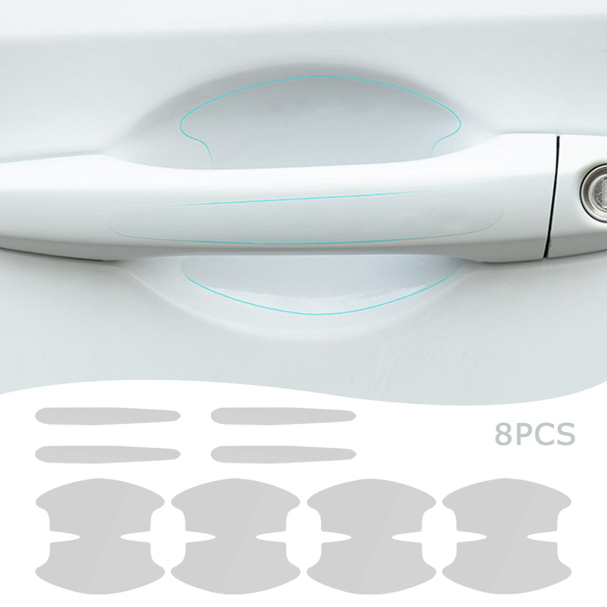 Sticker Clear Door Bowl Handle Protection Sticker Paint-AM00786-Veeddydropshipping
