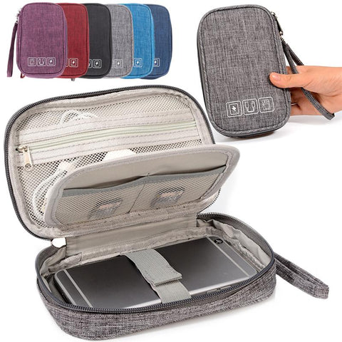 Organizer Travel USB Gadgets Wires Charger Power Battery Phone-BS00577-Veeddydropshipping