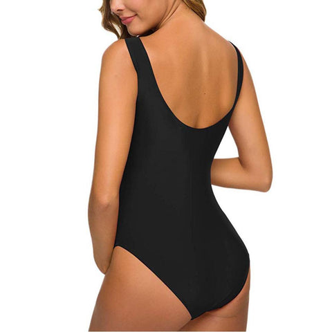 Pregnant Woman Sexy Swimsuit Maternity Solid Backless Bikinis Falbala Ruffle Beachwear-OS00228-Veeddydropshipping