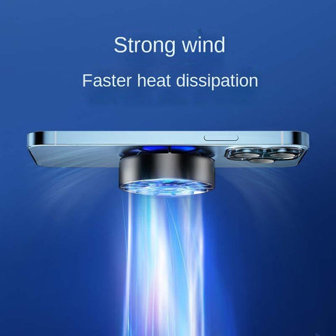 Magnetic Mobile Phone Air-cooled Radiator For Gaming PUBG Low Noise Fast Heat Dissipation-PA00690-Veeddydropshipping