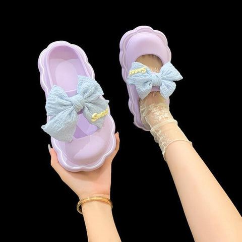 Summer Shoes Slippers Women Indoor Plush Home-BS01082-Veeddydropshipping
