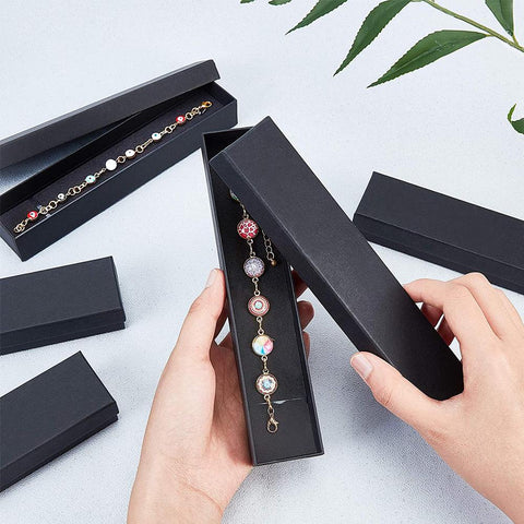 12 pcs  Cardboard Jewelry Set Box jewellery packaging -JW01728-Veeddydropshipping