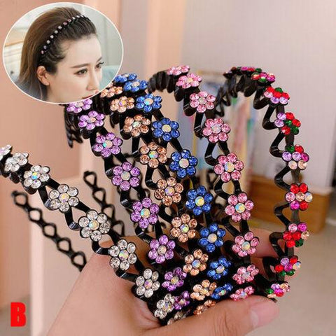 Non-Slip Headband Women Hair Band Hoop-WF01090-Veeddydropshipping