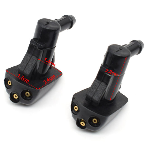 2x Front Windshield Washer Jet Nozzle For Toyota Prius Corolla Verso-AM00220-Veeddydropshipping
