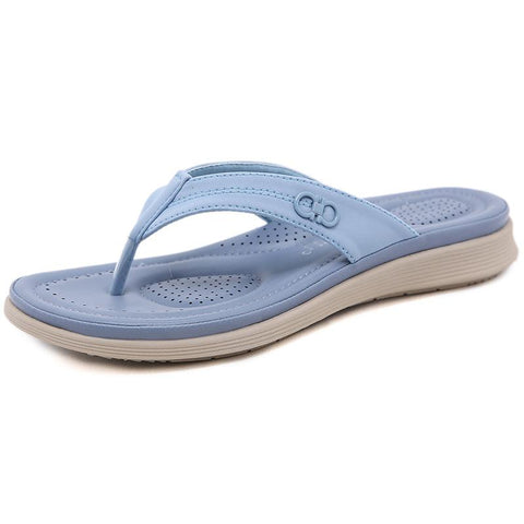 Fashion Summer Slippers Sweet Beach Sandals Platform Beach-BS01256-Veeddydropshipping