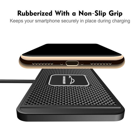 20W Car Wireless Chargers Mat Silicone Non-Slip Pad-PA01097-Veeddydropshipping