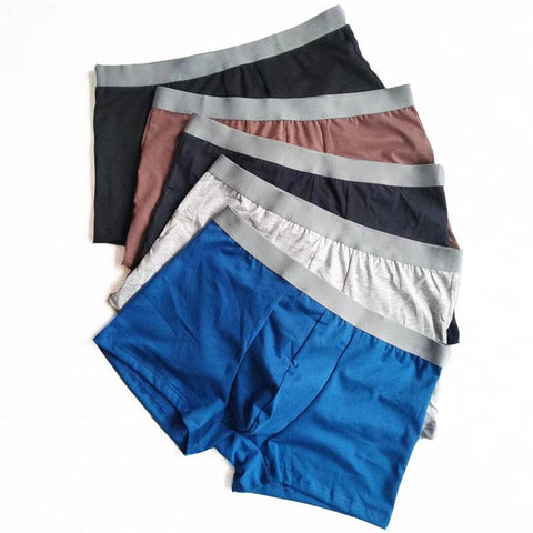 Underwear Male Cotton Boxer Casual  Breathable Underpants-MF01720-Veeddydropshipping