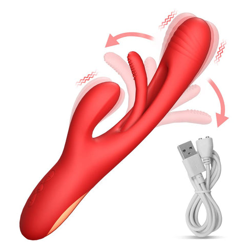2023 Rabbit Tapping G-Spot Patting Vibrator for Women Clitoris Clit Stimulator -BH01180-Veeddydropshipping