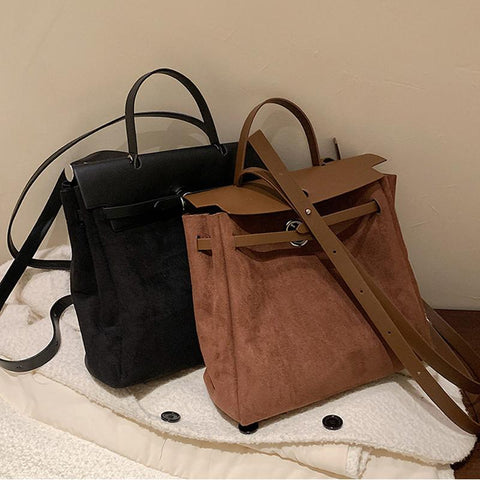Backpack Women Simple Ladies Handbag Female Shoulder Bag Large-BS00064-Veeddydropshipping
