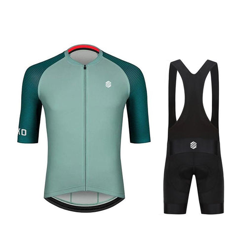 2023 Men Short Sleeve Jersey Set Ropa Ciclismo Hombre Summer Cycling Clothing -OS00955-Veeddydropshipping