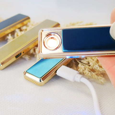 Ultra USB Rechargeable Coil Slim Lighter-HA00979-Veeddydropshipping