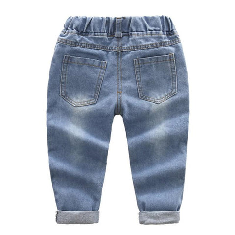 New Fashion Spring Autumn Boys Jeans For Kids Soft Trousers Baby Boy-TB01271-Veeddydropshipping