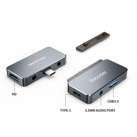 Hub Adapter with Headphone Jack compatible Tablet-CO00253-Veeddydropshipping