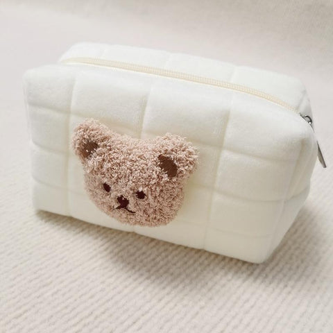 Cute Bear Baby Toiletry Bag Make Up Cosmetic Bags Portable Diaper Pouch-TB00709-Veeddydropshipping