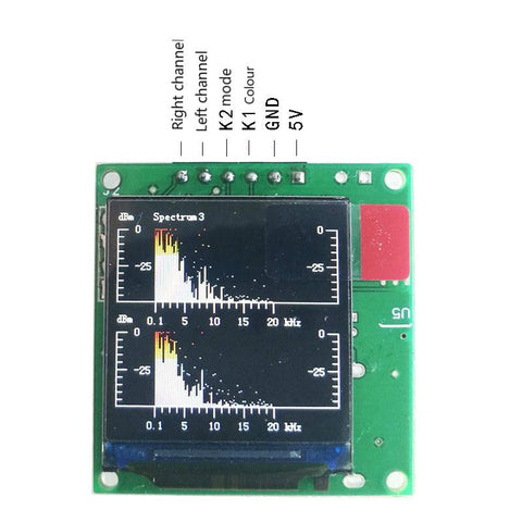 Mini 1.3 Inch Color Screen Multi Mode Spectrum Display Analyzer-CE00918-Veeddydropshipping