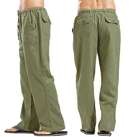 Multi-Pocket Straight Casual Pants Plus Large Size-Veeddydropshipping