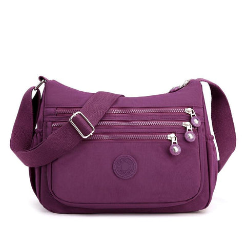 2023 Women Messenger Mommy Shoulder Bag Polyester Fashion Cosmetic Bag-TB00236-Veeddydropshipping