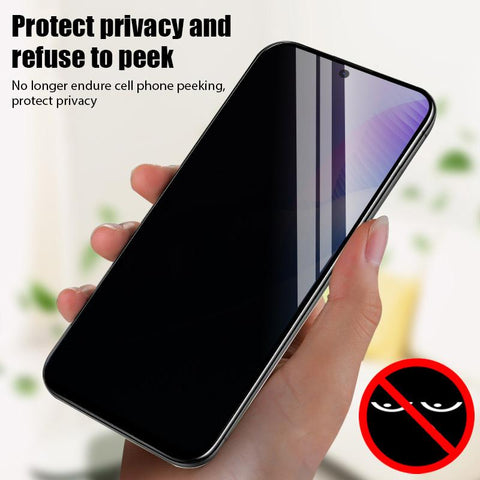 3PCS Privacy Glass for Xiamo Mi 12 11 Lite 11T 12T Pro Anti-Spy Screen Protector for Poco F3 F4-PA00590-Veeddydropshipping