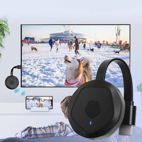 1080P Mirror Screen Anycast Miracast AirPlay TV Stick 2.4G 5G Wifi Wireless -CE00989-Veeddydropshipping