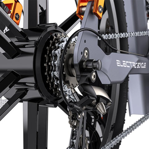 Electric Bicycle 26Inch 1000W 48V 19AH Folding Lithium Battery Bike Full -OS01112-Veeddydropshipping