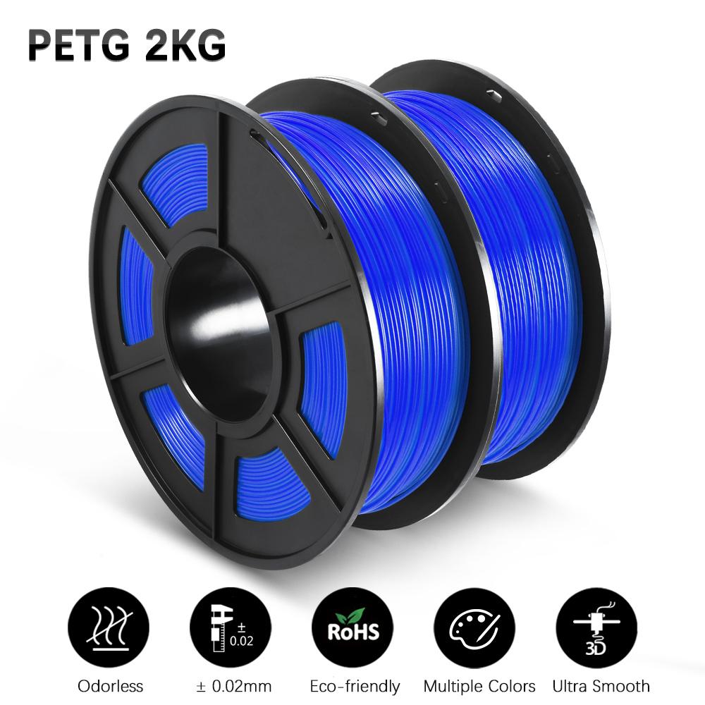 1KG 3D Filament Eco-Friendly 1.75MM Good Gloss Clogging Free Good Toughness-Veeddydropshipping