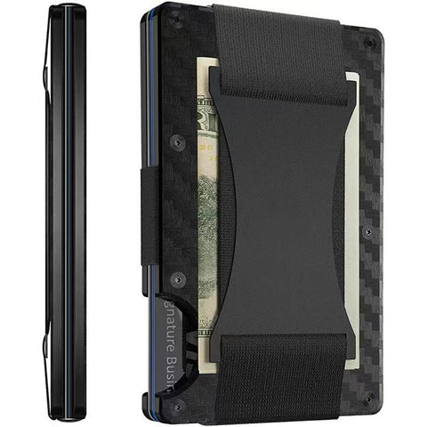 Luxury Aluminum Carbon RFID Metal Purses Designer Case-BS00594-Veeddydropshipping