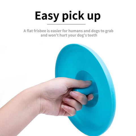 Pet Flying Discs Plastic Resistant Bite Floating Toy-HA01483-Veeddydropshipping