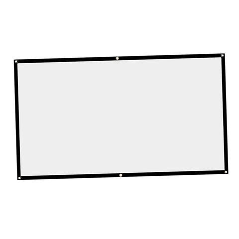 16:9 Projection Screen Cloth Home Theater Film Projector Cloth Curtain 60-100&quot-CE01003-Veeddydropshipping