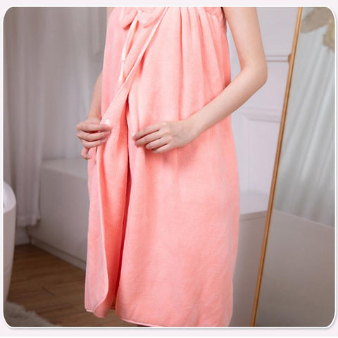Coral Fleece Bath Soft Absorbent Bath Towel-HA00524-Veeddydropshipping