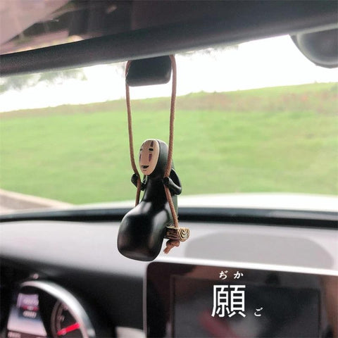 Mini Figure Swinging Faceless Male Auto Mirror Pendant-AM01331-Veeddydropshipping