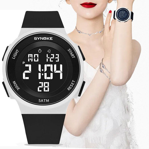 Outdoor Sports Watch Electronic Watches LED Digital 50m Waterproof -JW01149-Veeddydropshipping