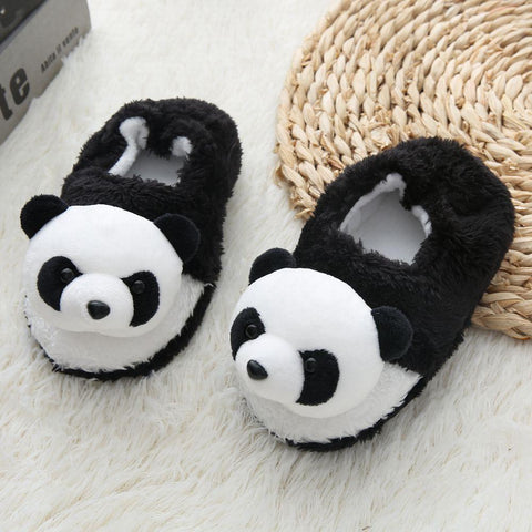 Winter Panda Slippers Kids Toddler Girl Non-slip Boys-TB00123-Veeddydropshipping