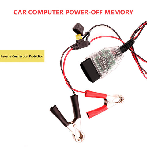 OBD Automotive Battery Replacement Tool Memory Saver Connector-AM00275-Veeddydropshipping