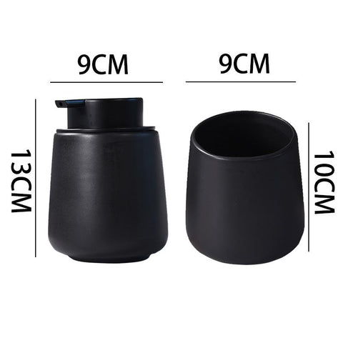 Kitchen Liquid Soap Dispensers Ceramic Bottle Hand Sanitizer Shampoo -CE00712-Veeddydropshipping