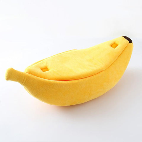 Banana Cat Bed House Funny Cute Cozy-HA01406-Veeddydropshipping