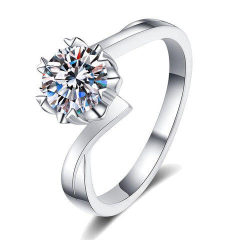 Customized 6CT Moissanite Diamond Bridal Set for Women-JW00007-Veeddydropshipping