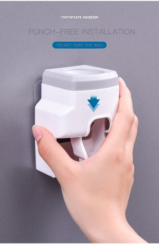 Toothbrush Holder Set Toothpaste Dispenser-HA01022-Veeddydropshipping