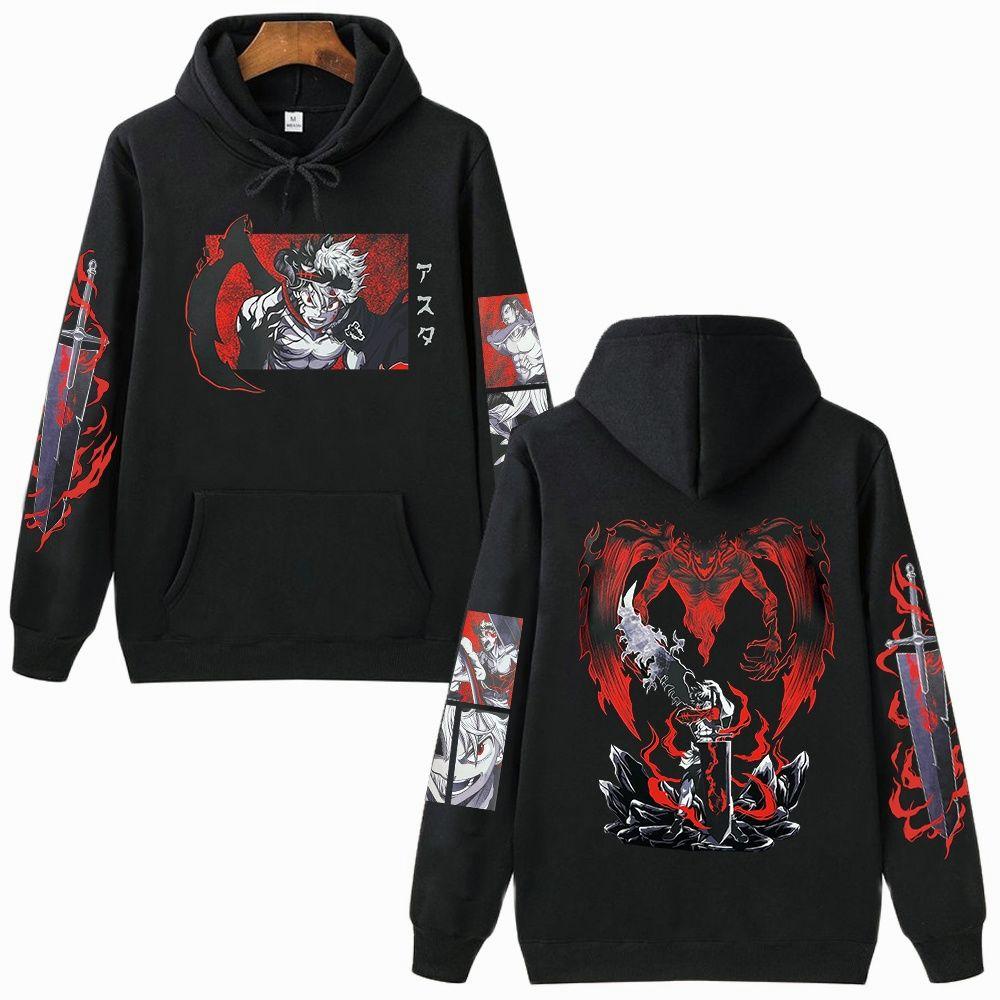 Black Clover Hoodie Man Woman Fashion Clothes Men-Veeddydropshipping