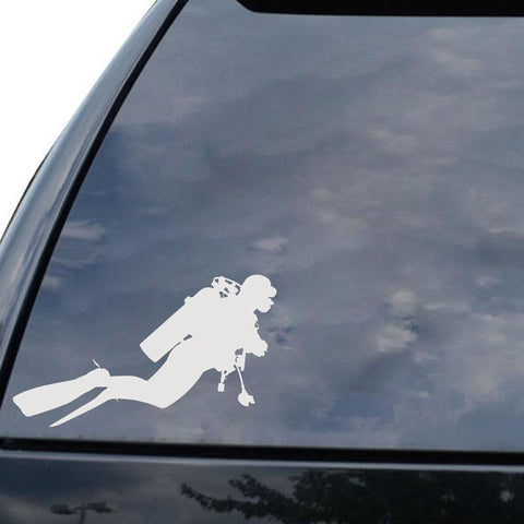 Diving Vinyl Car Stickers Personality Accessories Black-AM00955-Veeddydropshipping