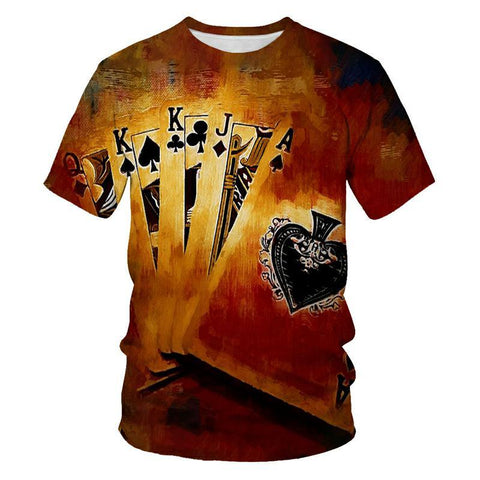 Cards Clothes Gambling Shirts Las Vegas-MF00214-Veeddydropshipping