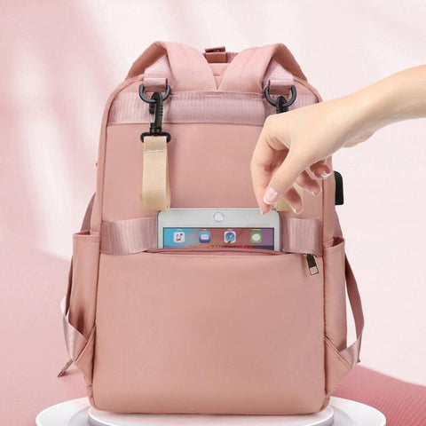 Mummy Bag Usb Diaper Bag Large Capacity Mom Baby Nappy Backpack-TB00187-Veeddydropshipping